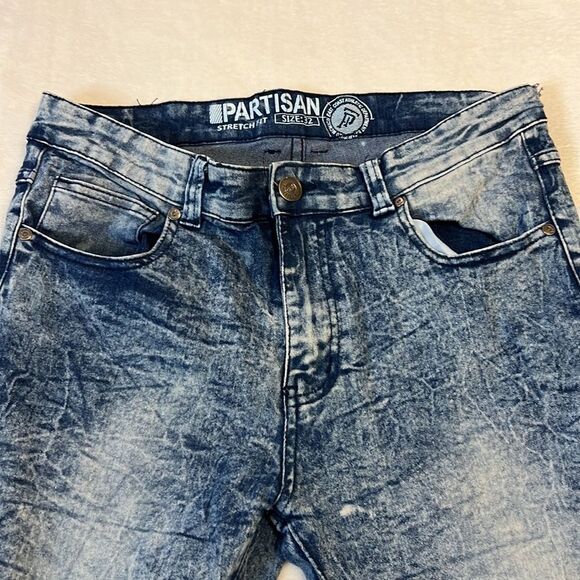 Partisan Acid Wash Jeans - Size 32 - Picture 5 of 11